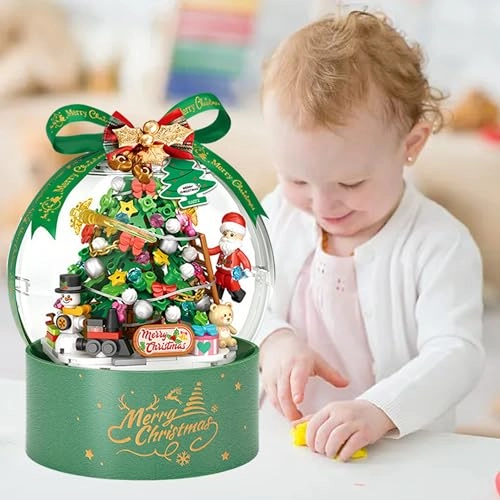 Christmas Tree Hugging Barrel - 346pcs