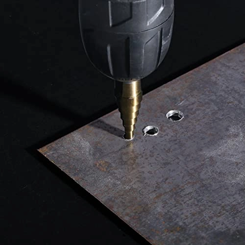 Step Drill Bits - HSS Titanium 5PCS