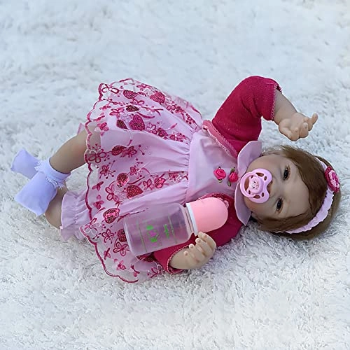 Rebirth Baby Doll - 20 Inch Vinyl Cotton Body Blue Eyes
