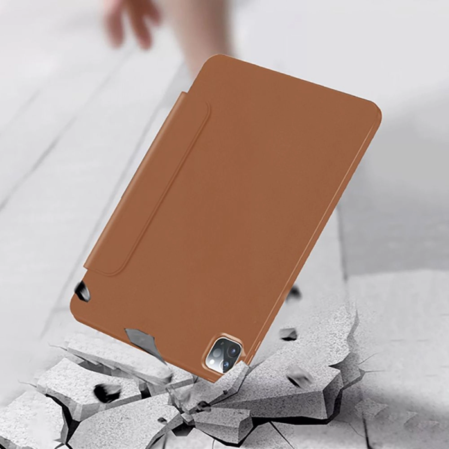 Detachable Magnetic Folio Case with Auto Sleep/Wake for iPad 10.2-inch