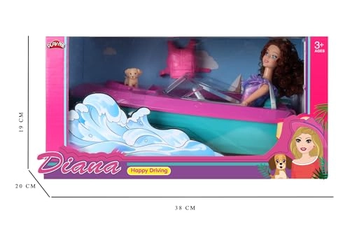 Diana Doll Set - Multicolor Boating