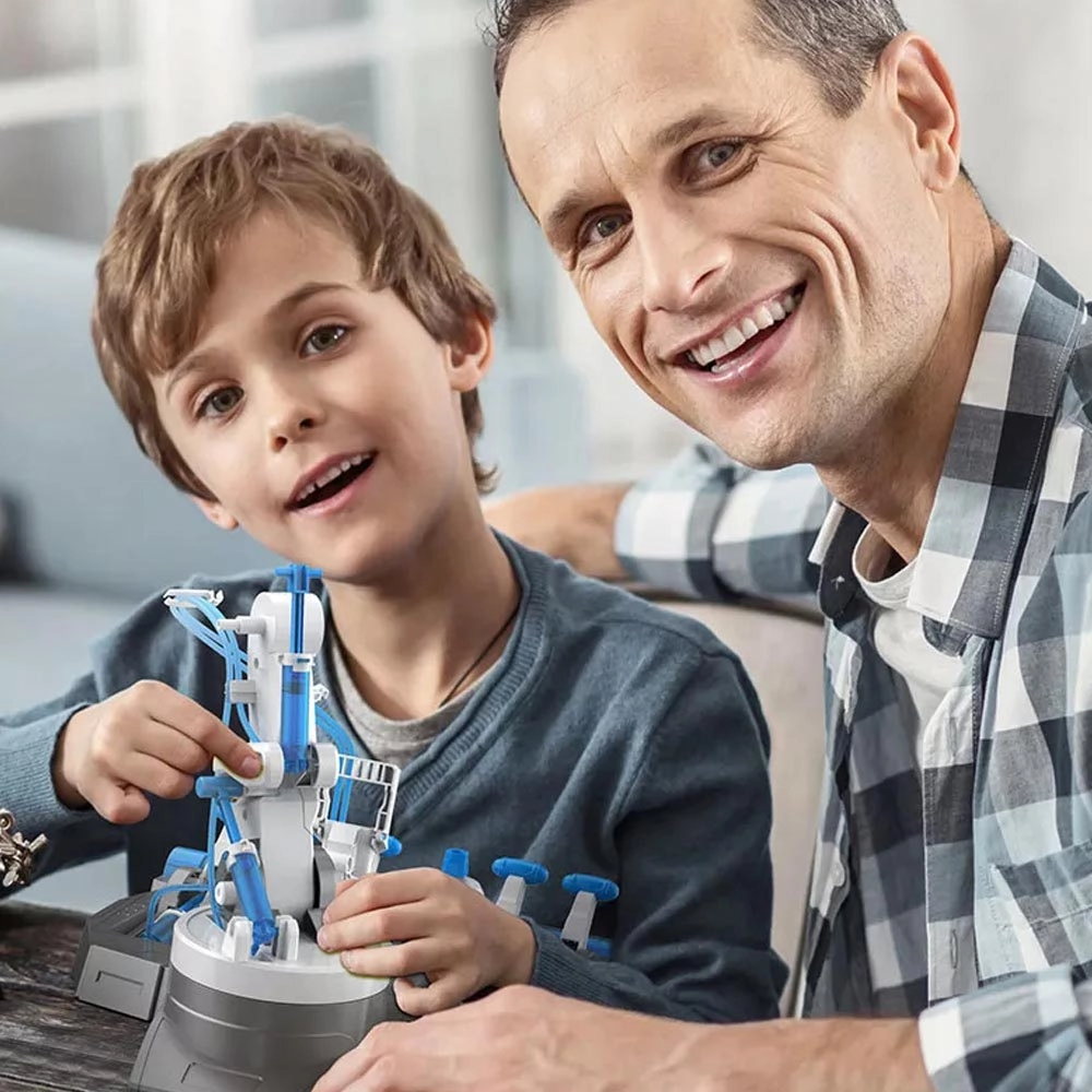 3-In-1 Mechanical/Robotic Arm Toy - 220 pcs Hydraulic