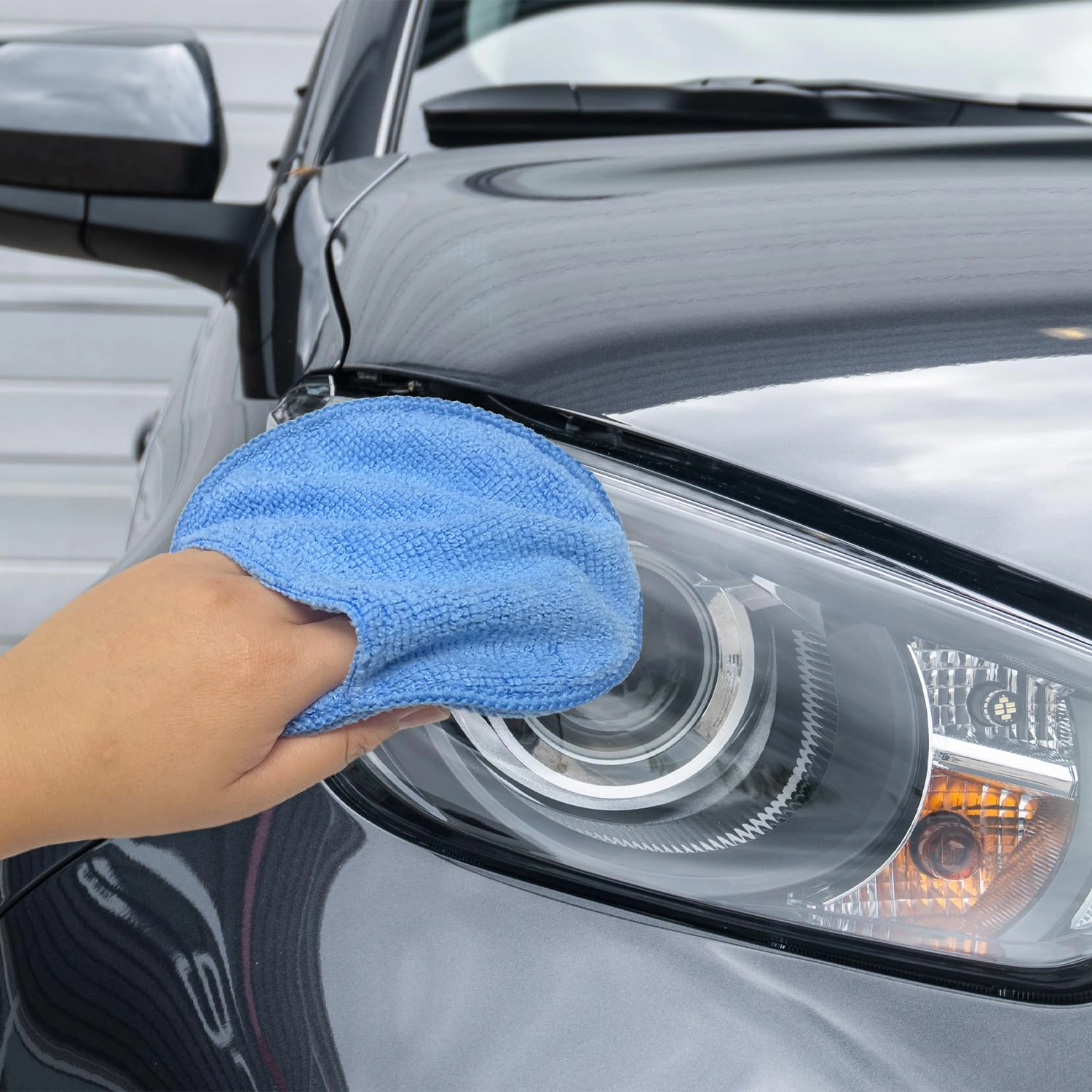 Microfiber Car Wax Applicator Pads