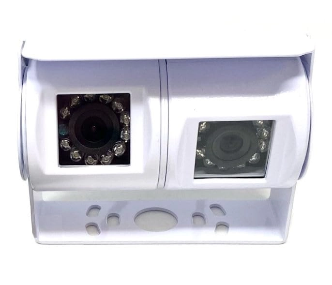 Dual Motorhome Reversing and Rearview Camera - Night vision Phono cabling 720p