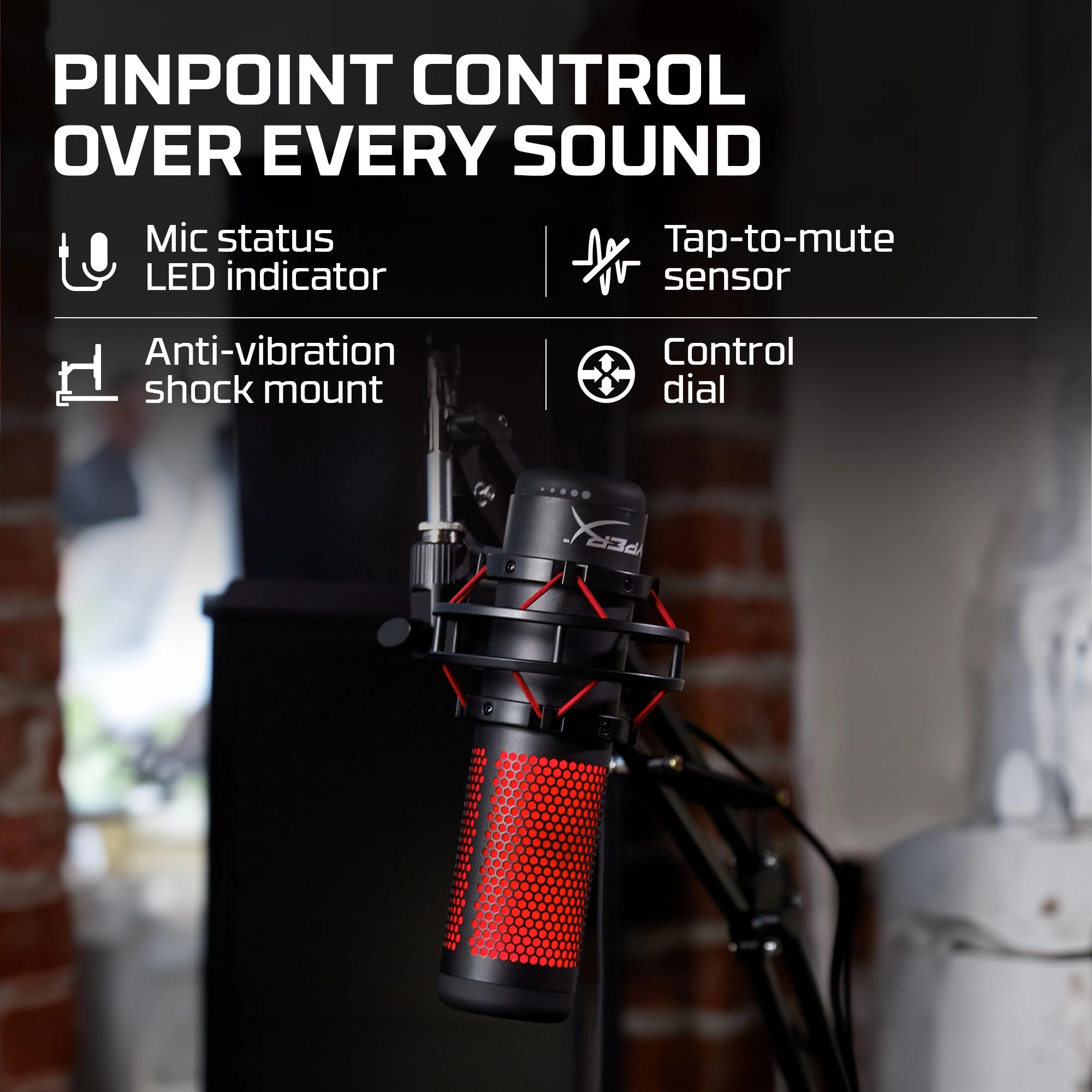 QuadCast USB Microphone