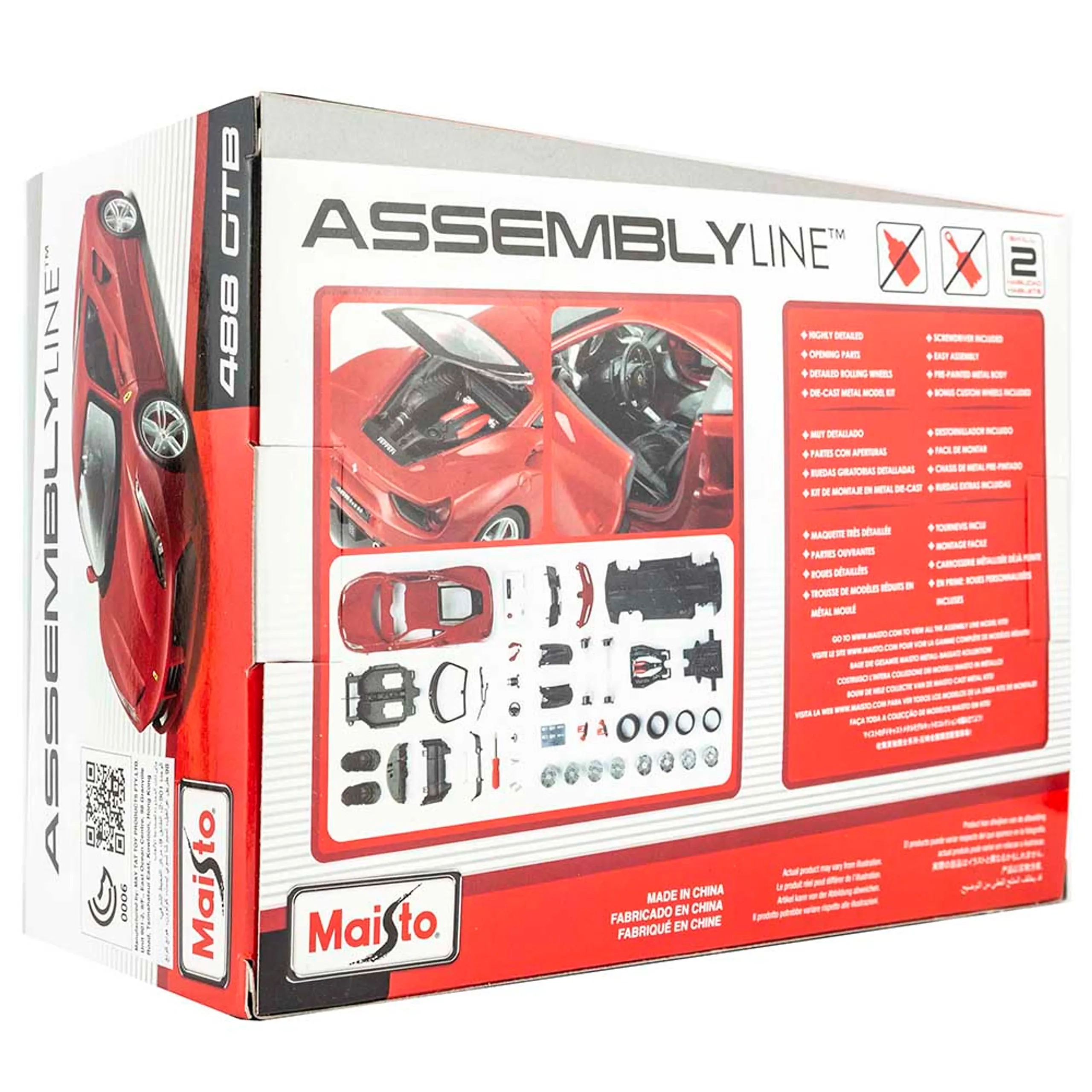 Ferrari 488 GTB - 1:24