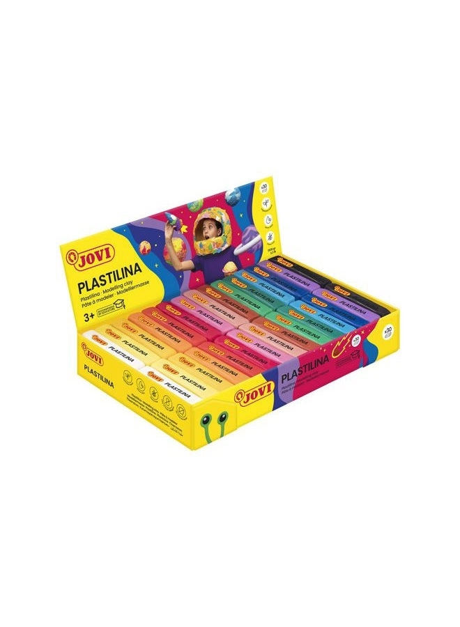 Plastilina Modelling Clay - Set of 30
