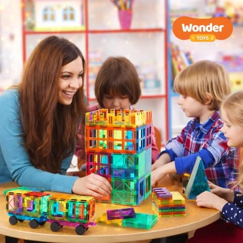 Magnetic Blocks - 100 pcs