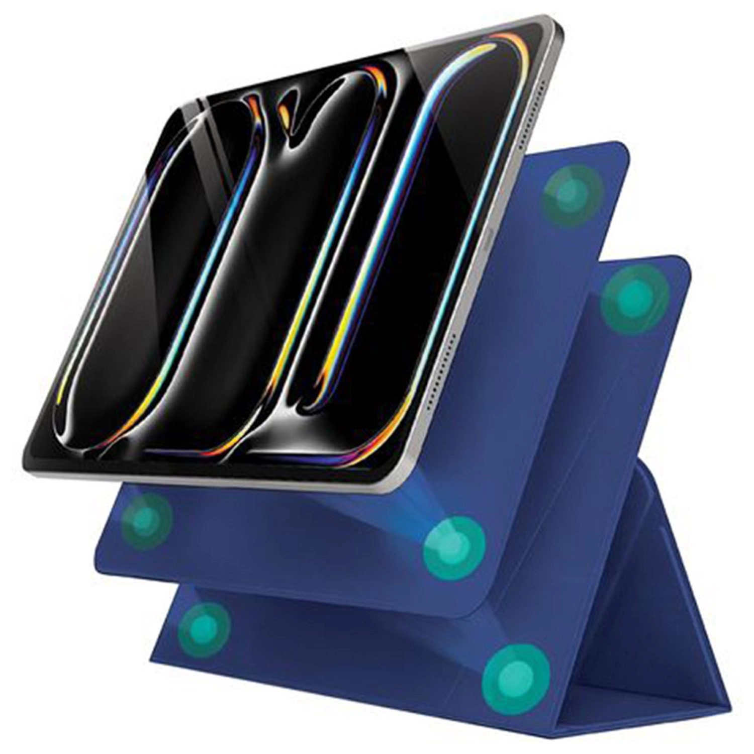 360-degree Rotating Case with Stand and Adjustable Typing Angle for iPad Pro 11-inch