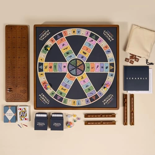 Scrabble + Trivial Pursuit + Cribbage