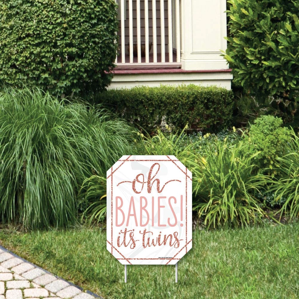 Big Dot of Happiness It’s Twin Girls - 1 Piece Baby Shower
