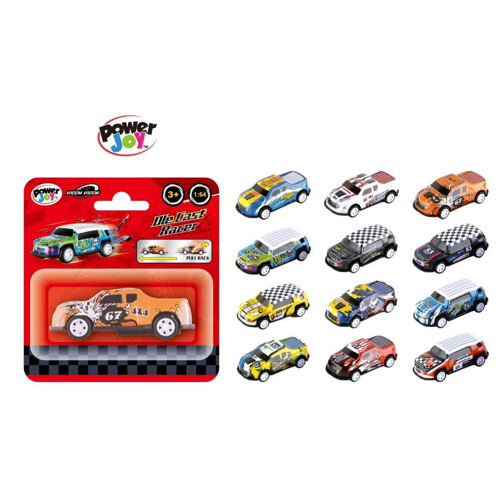 Vroom Vroom Diecast Funky Car - 1pc