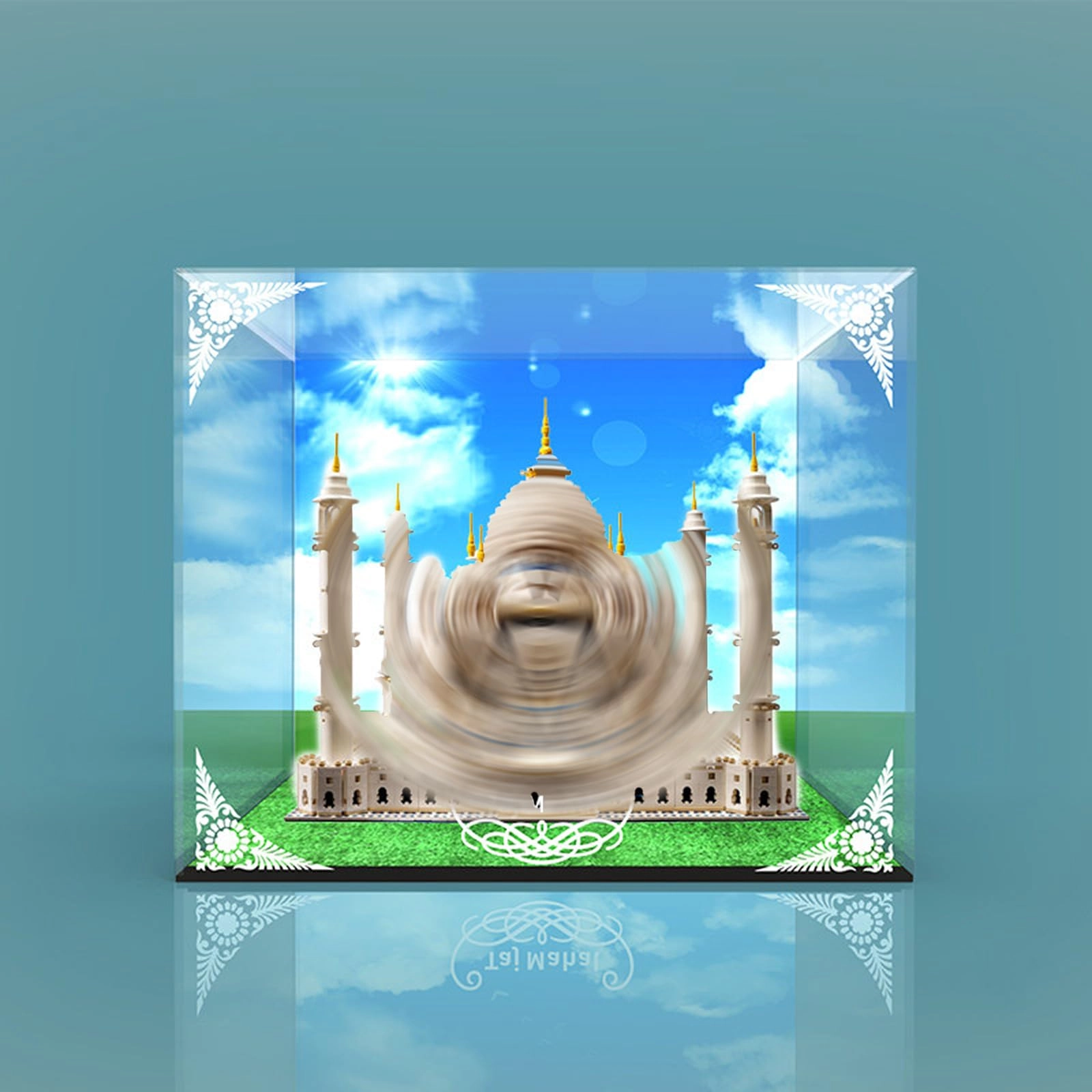 Generisch Display Case - 56 x 56 x 50 cm Acrylic Dustproof