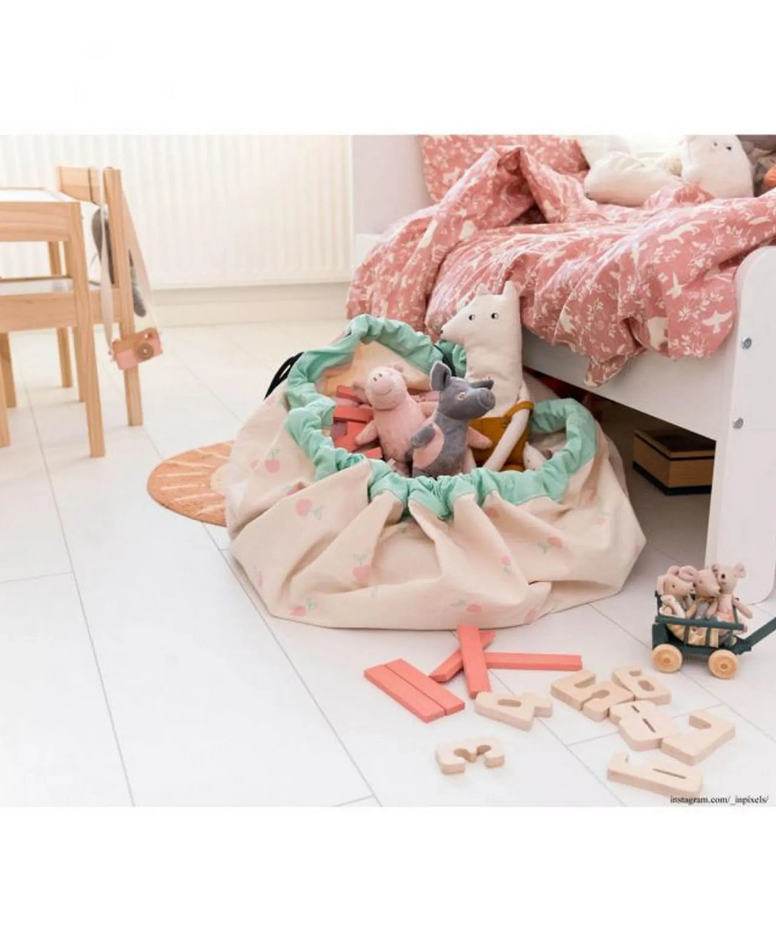 2-In-1 Outdoor Playmat And Storage Bag - 0 month