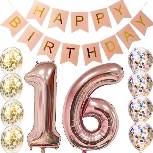 Party Time Trading LLC 16th Birthday Party Decorations