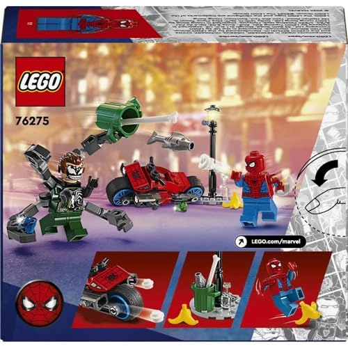 Marvel LEGO Motorcycle Chase: Spider-Man vs. Doc Ock (76275)