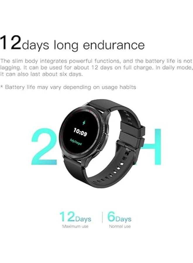 Rotatable Dial Smart Watch - 1.43 inch