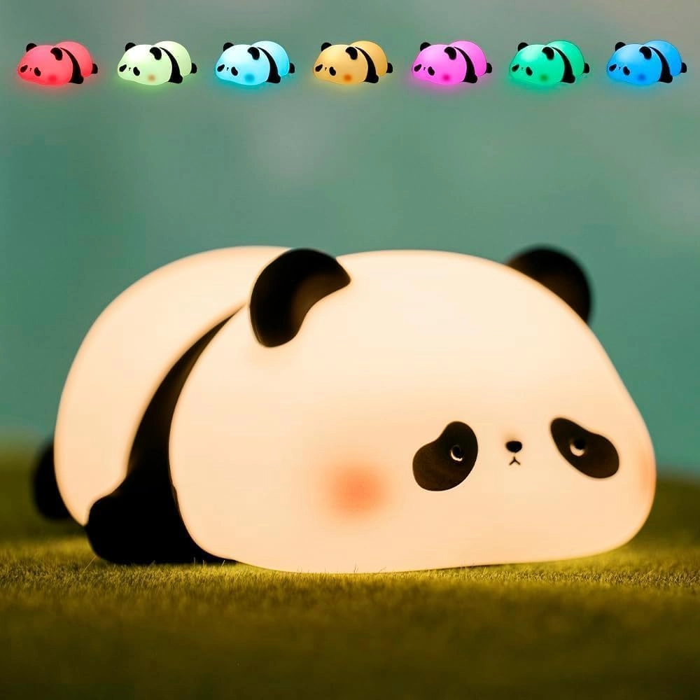 IN, toytonic Panda Night Light - Battery Powered Sleeping Panda