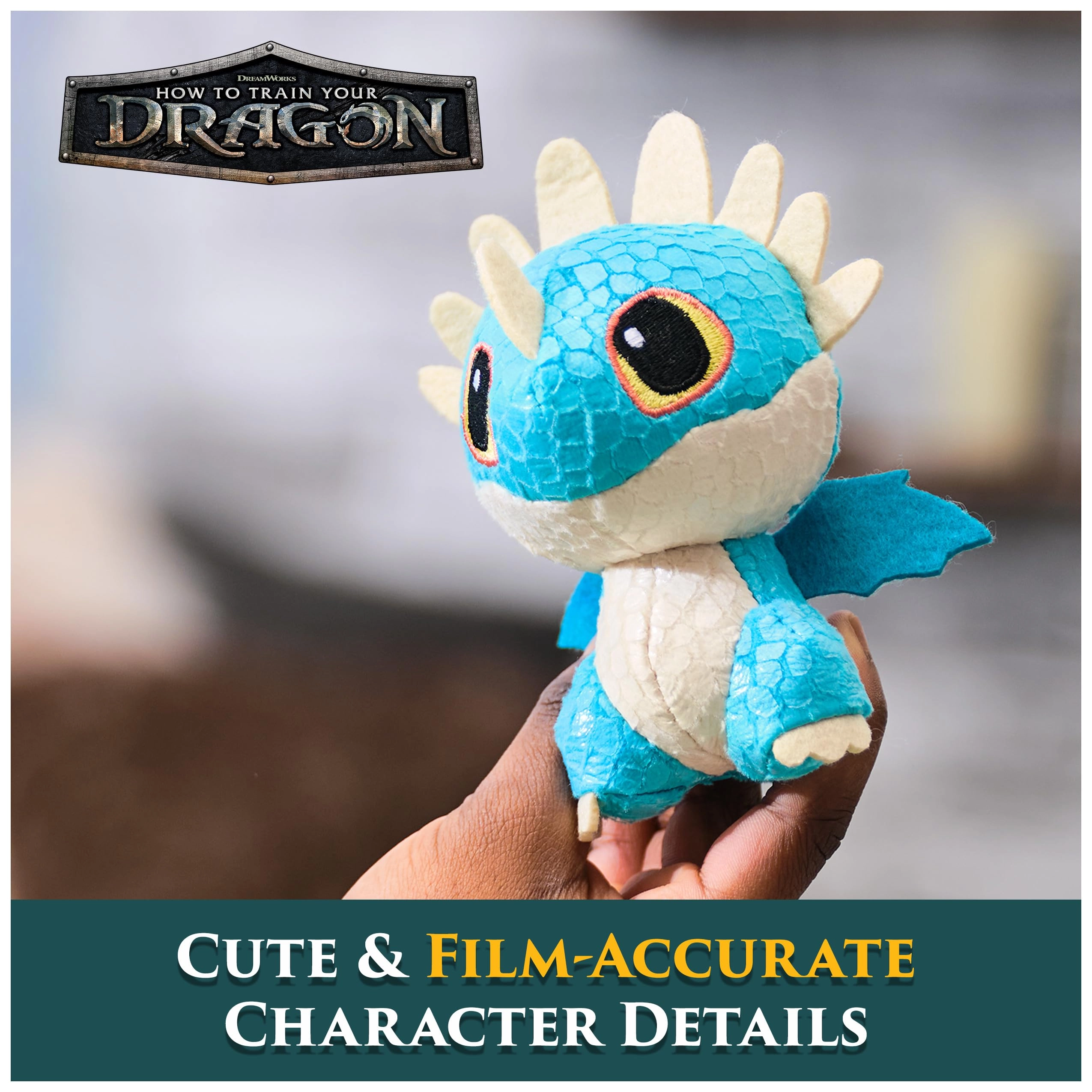 Toothless 11.5 cm Mini Plush + Deadly Nadder