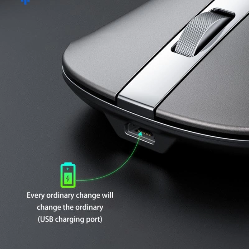 2.4G Dual Mode Wireless Mouse - 2.4G and BT