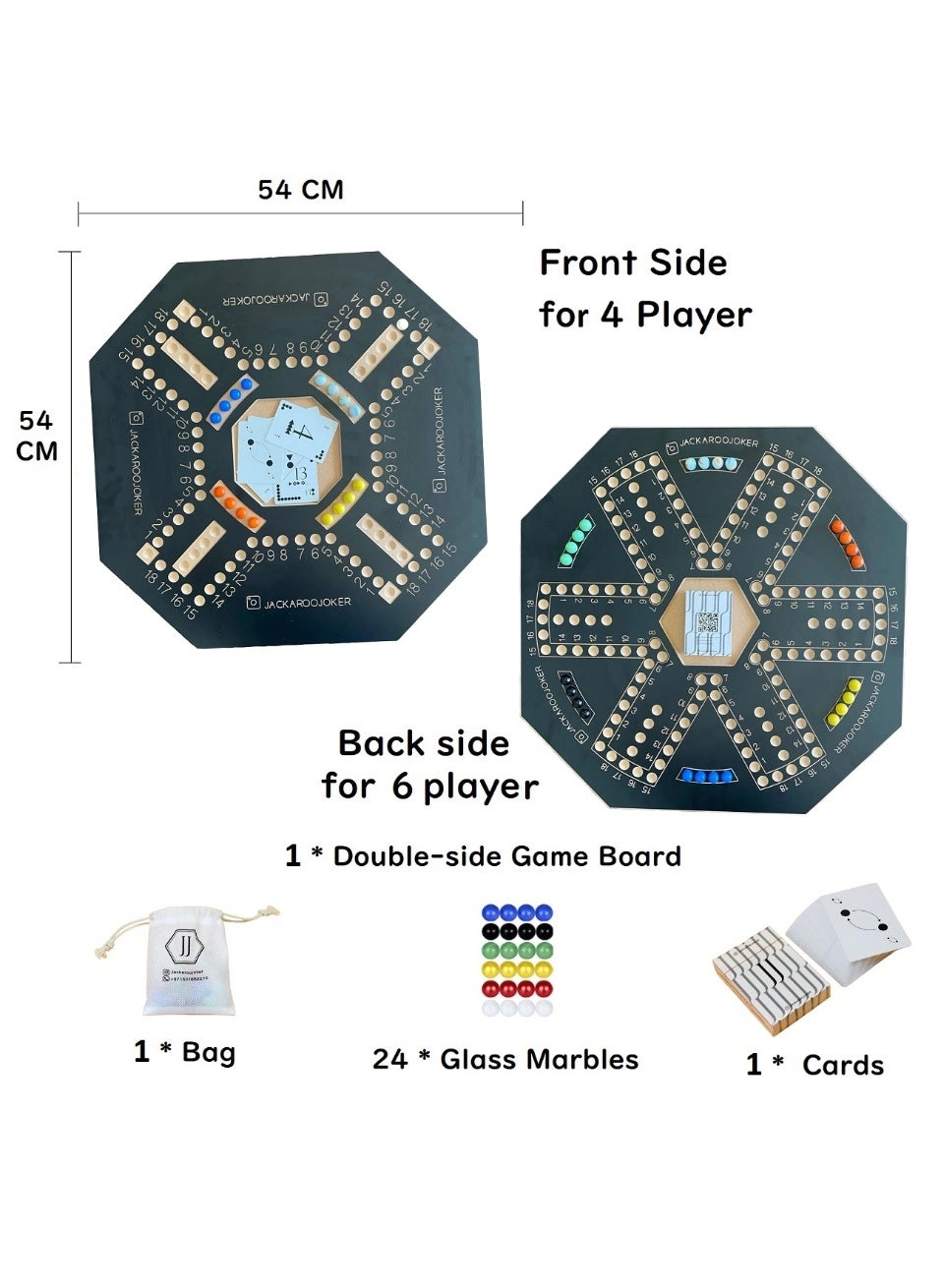 Jackaroo - black Wood