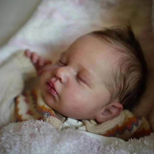 Loulou Reborn Baby Doll - 20 inch Full Body Vinyl Girl Ages 3+