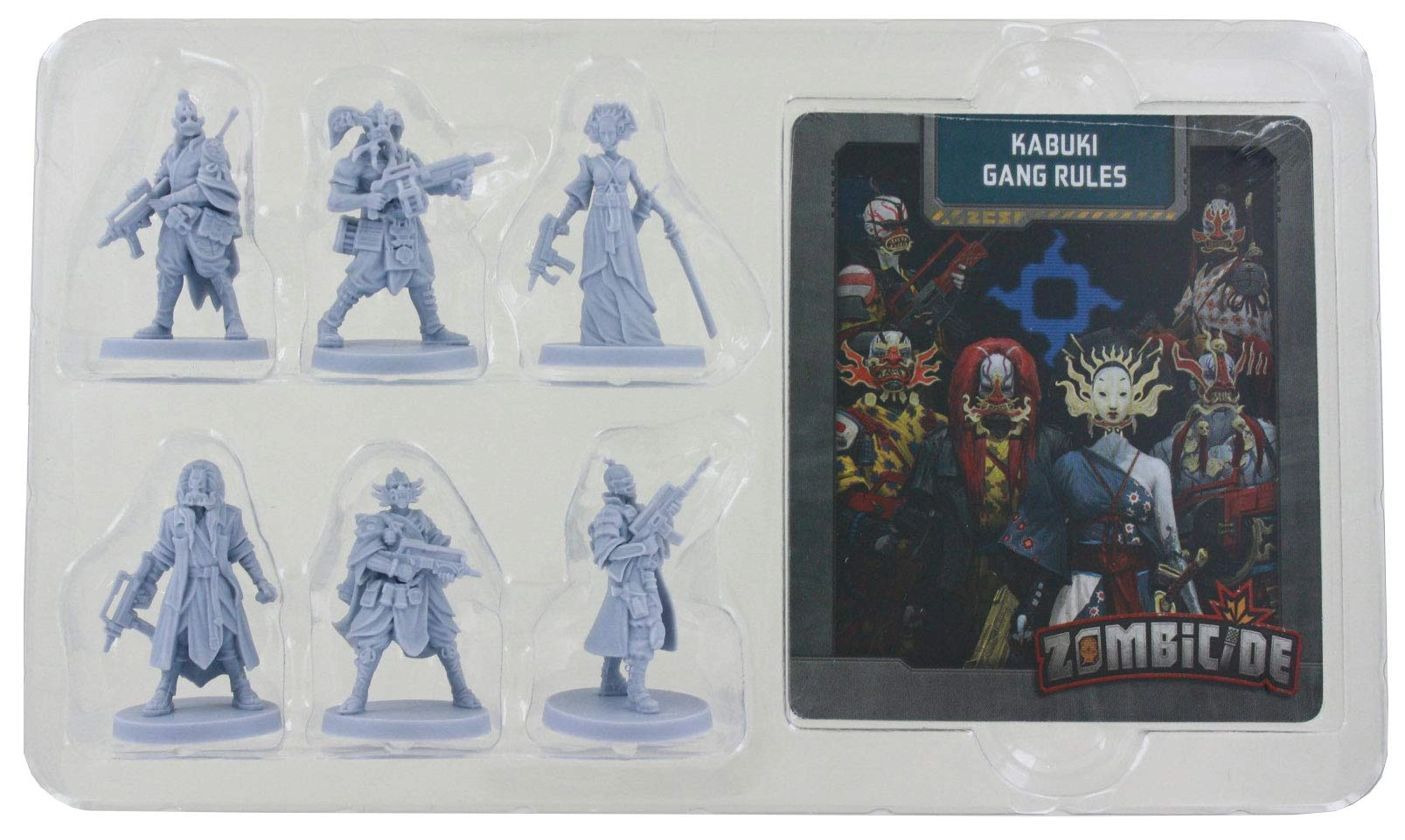 CMON Zombicide: Invader: Kabuki Gang Survivor Packs - Kickstarter Edition