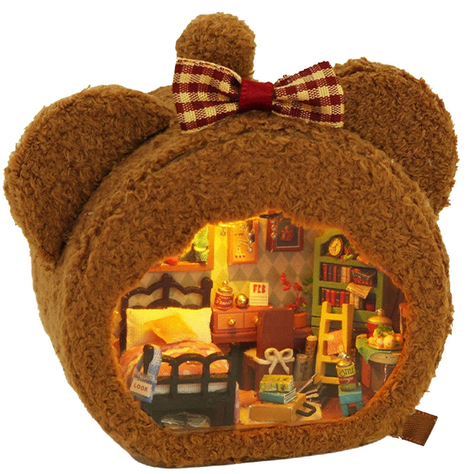 HWLVH Miniature House Model - A: Bear Boy