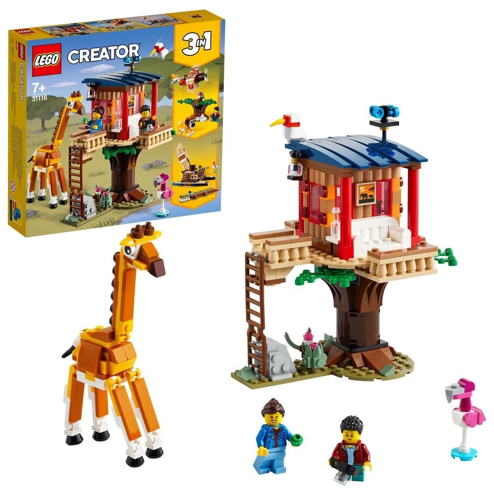 LEGO Creator 3in1 Safari Wildlife Tree House (31116)