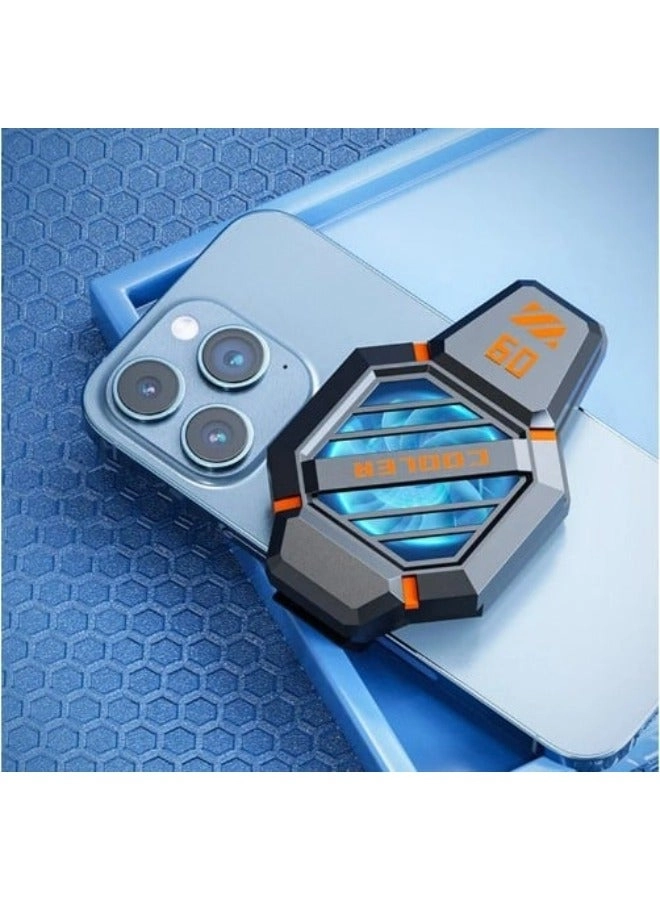 Mobile Phone Cooler - Gaming LED Temperature Display USB Powered