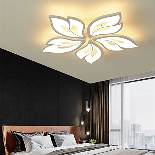 LED Chandelier Ceiling Light - Dimmable Remote Control