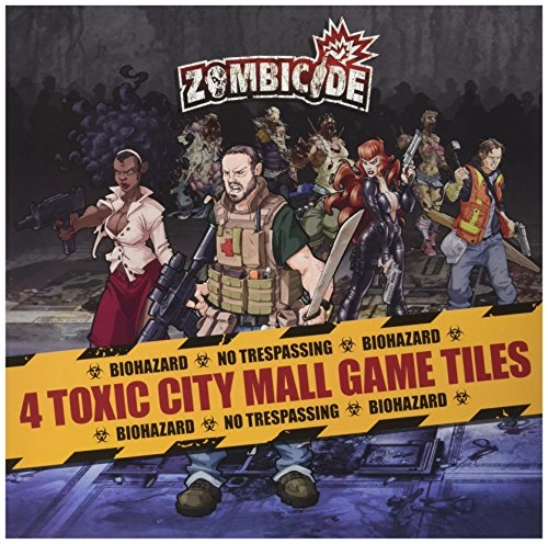 Zombicide: Toxic City Mall Tile Pack - 4 Double-Sided Tiles