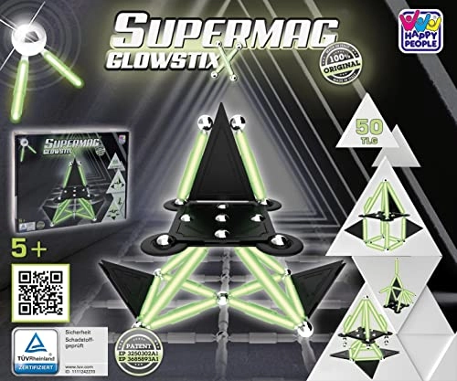 Supermag GlowStix - Building blocks 50 pcs
