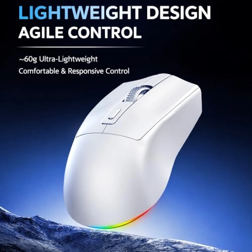 Wireless Gaming Mouse - Bluetooth 2.4G Wireless