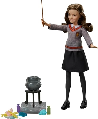 Hermione Granger Doll - Harry Potter 13 Accessories Ages 6+
