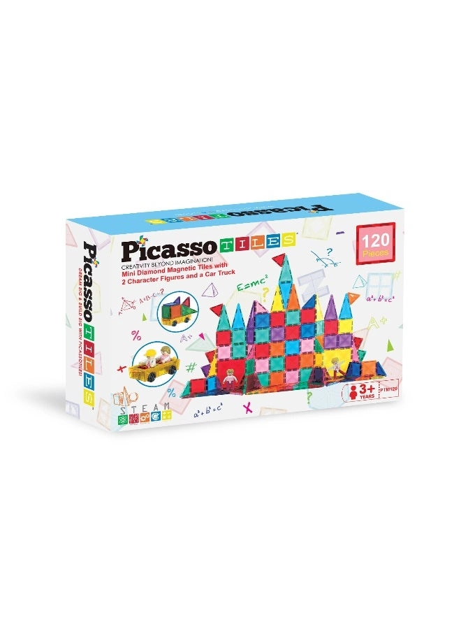 PicassoTiles Mini Diamond - 120pcs