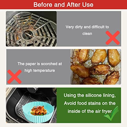 Air Fryer Liner - Silicone 1 Pack