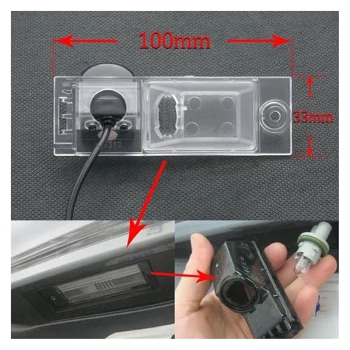 Rear View Camera - Night vision Wireless 1280 x 720 pixels