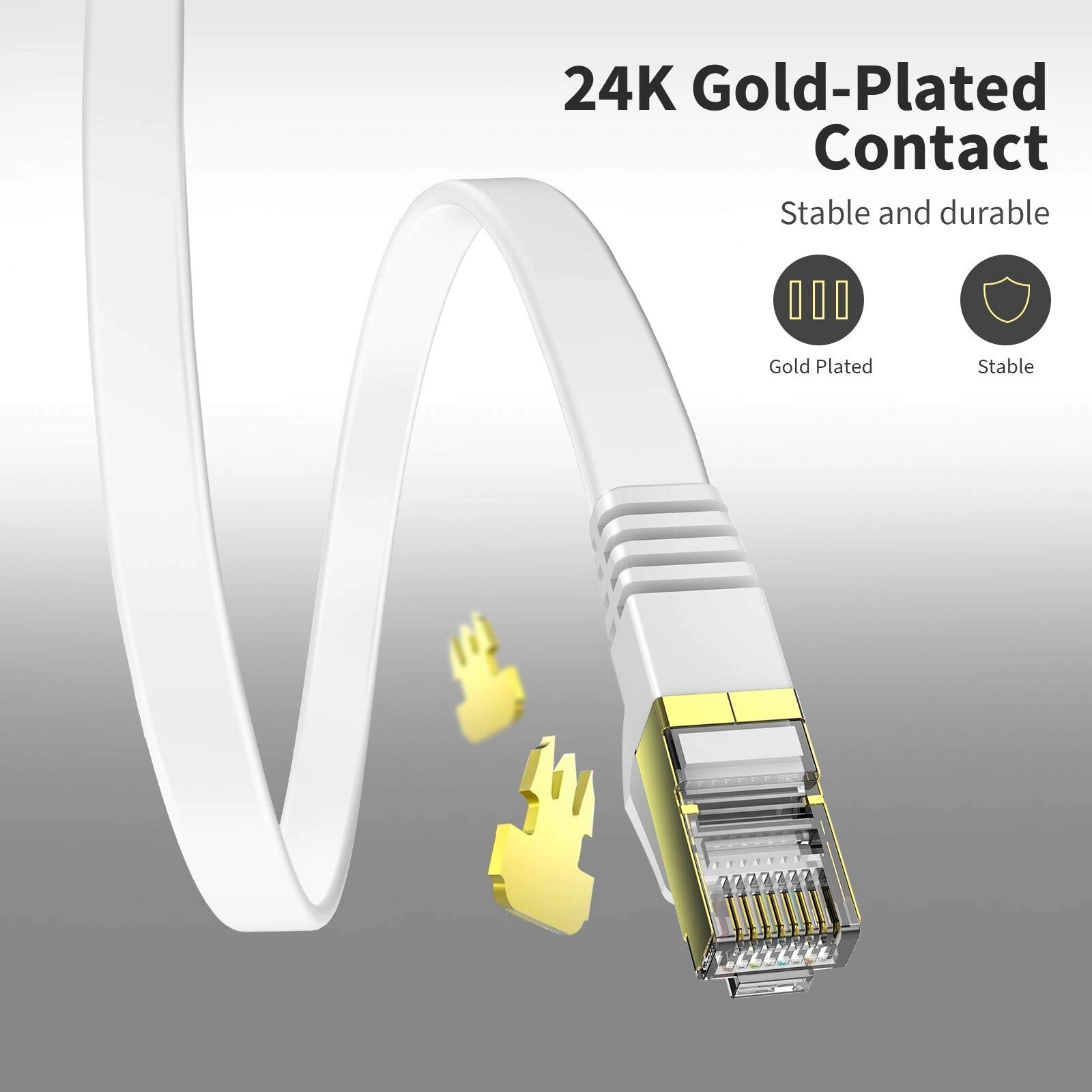 Cat7 Ethernet Cable - 50m/164ft
