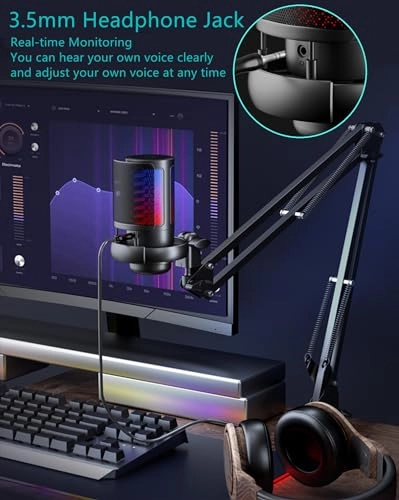 ME6S 3.5mm-Mini-Jack+USB Microphone