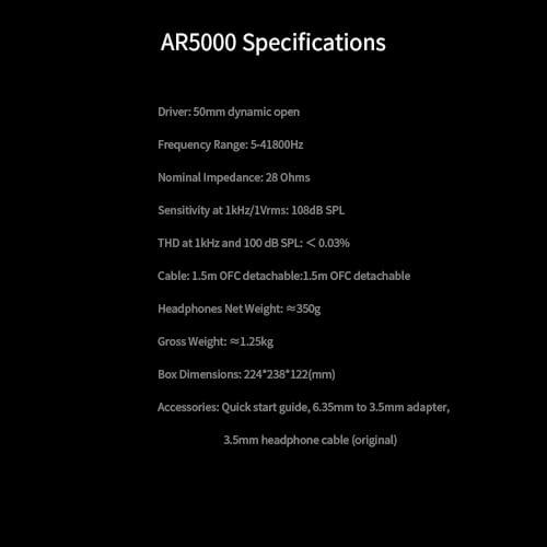 AR5000 - Wired Headphone