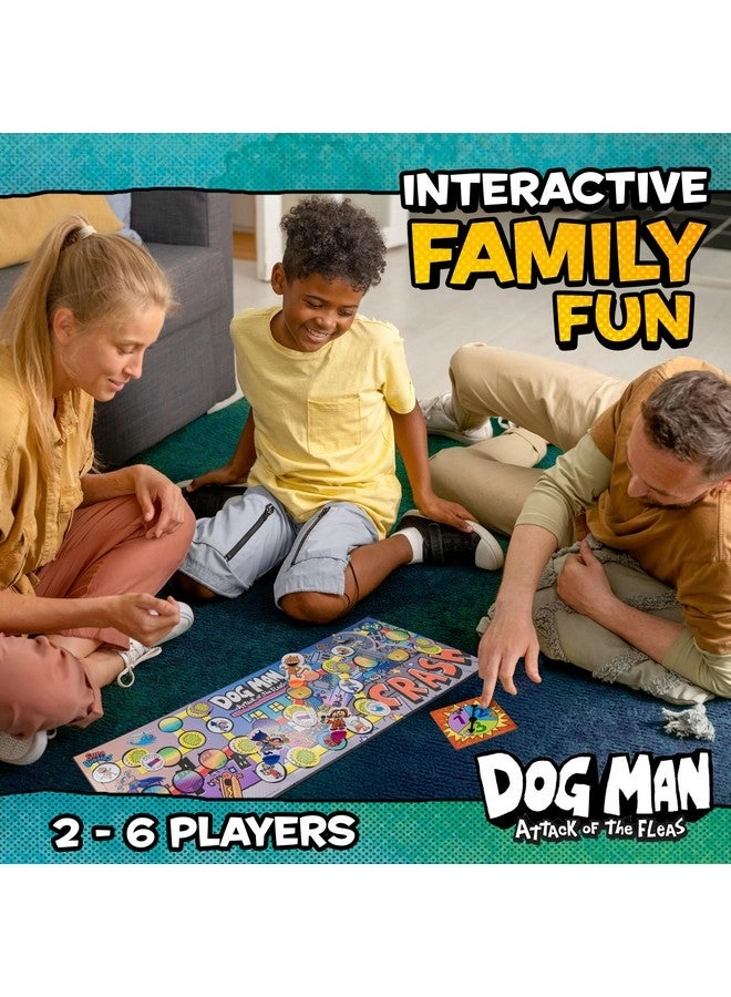 Dog Man Attack of the Fleas