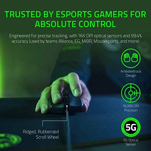 Viper Ambidextrous Wired Esports Gaming Mouse - USB