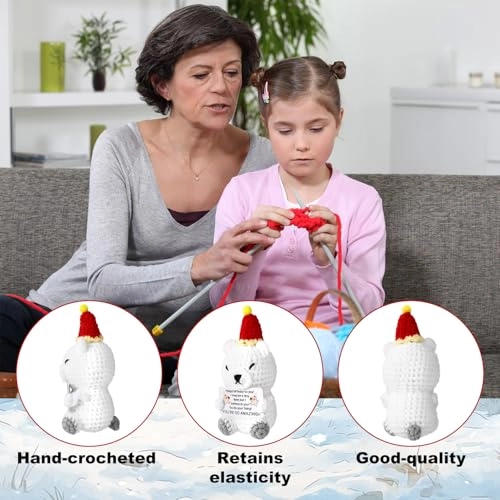 Polar Bear Positive 10 cm Crochet