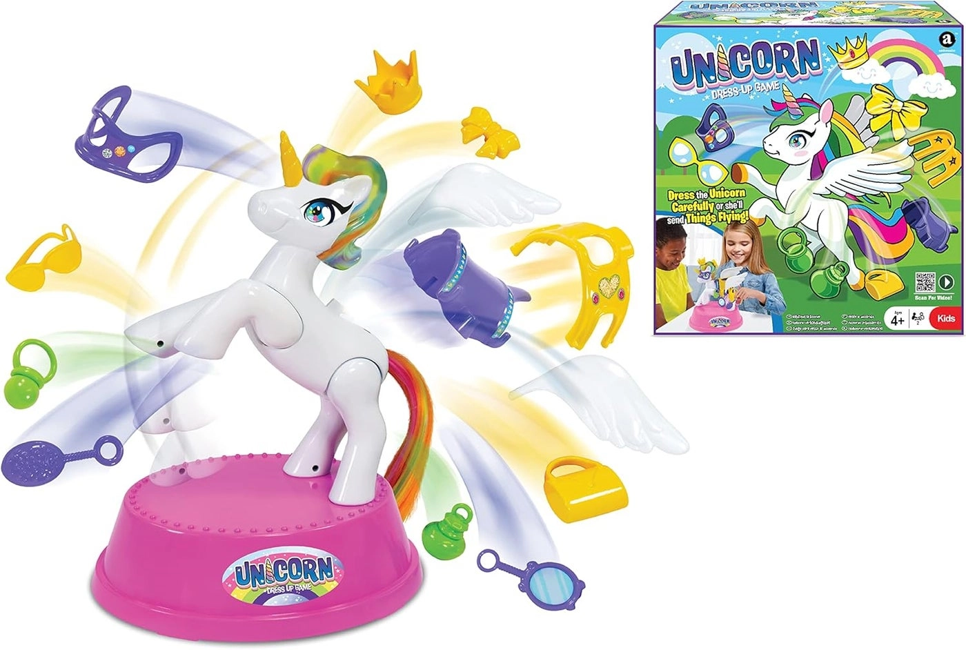 Ambassador Unicorn Dress-Up Game