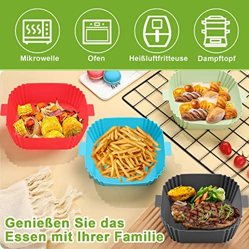 Air Fryer Silicone Pot - Silicone 2 piece(s)