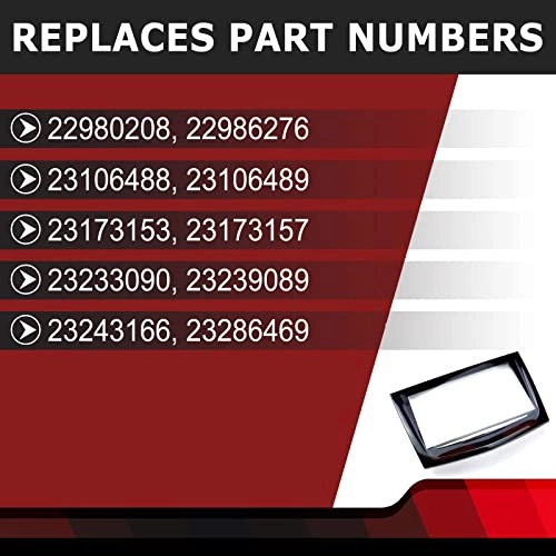 CUE Touch Screen Display - Compatible with Cadillac ATS 2013-2016 Escalade 2015-2017 SRX 2013-2016 XTS 2013-2016 CTS CTS-V 2013-2017 ELR 2014 - 2016
