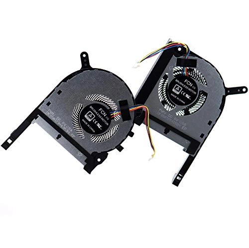 CPU Cooling Fan - Left side + GPU Cooling Fan - Right side + Thermal Greases - 2x
