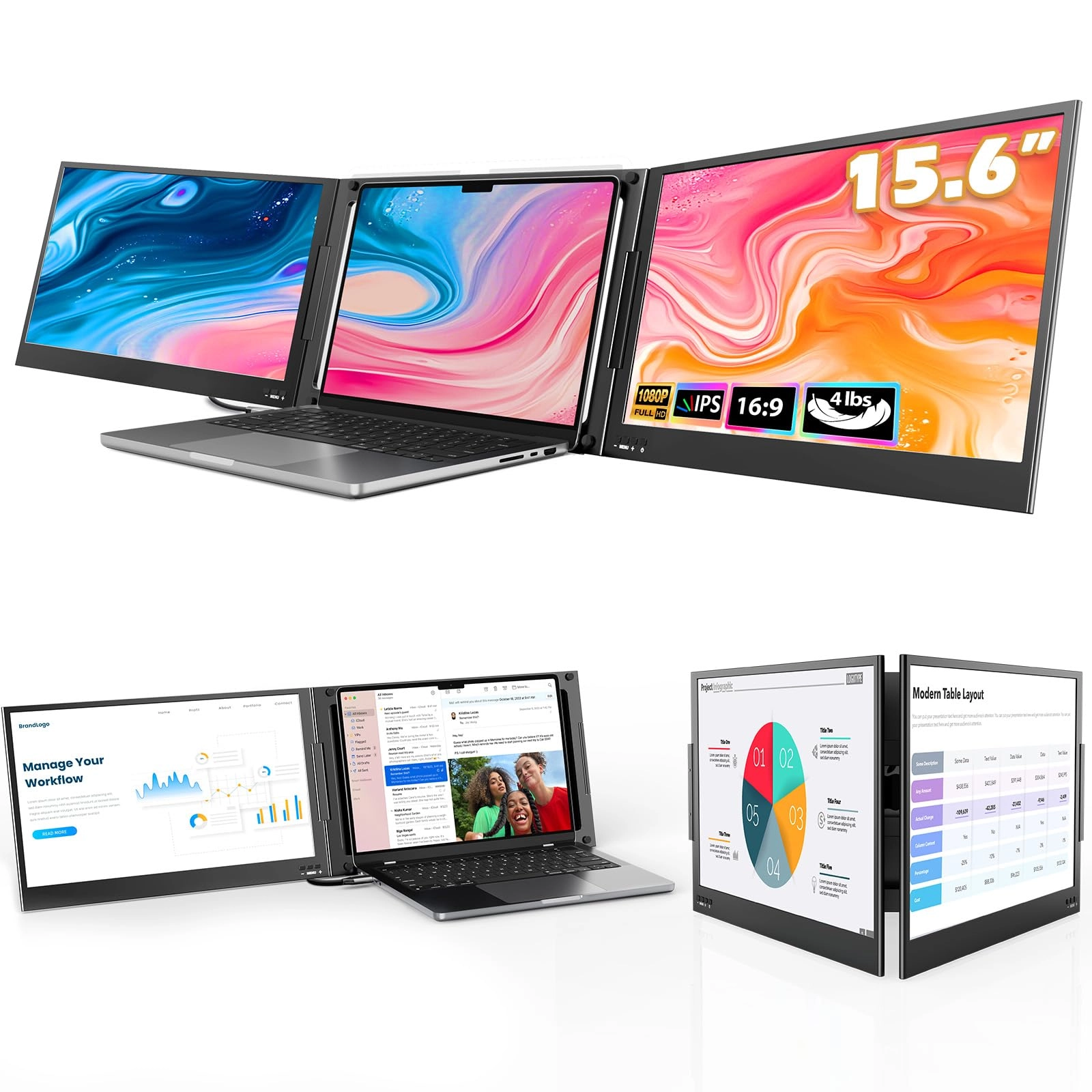 QQH Z80A - 15.6 Inches 1920x1080