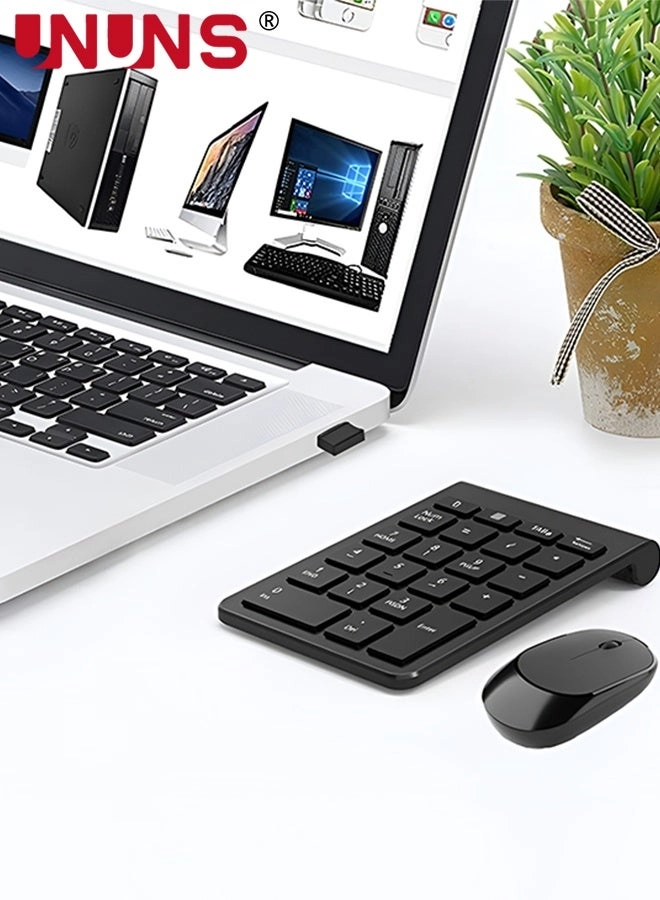 Wireless Number Pad - 2.4GHz + Wireless Mouse